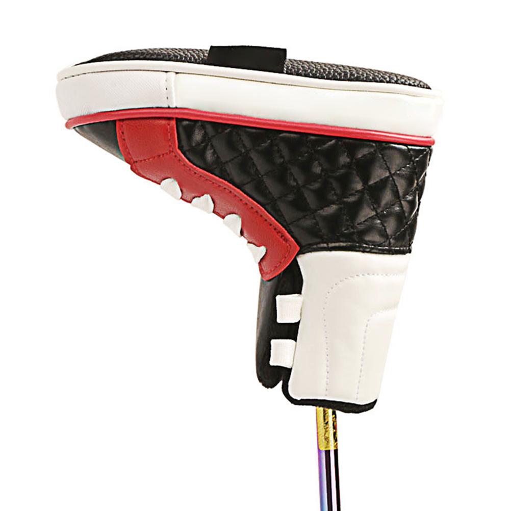 

Golf Putter Blade Head Cover Funny Shoe Shaped PU Leather Golf Putter Headcover Club Protector