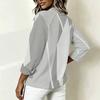 Plus Size Ladies Long Sleeve T Shirt Vintage Floral Printed Casual Loose Daily Blouse