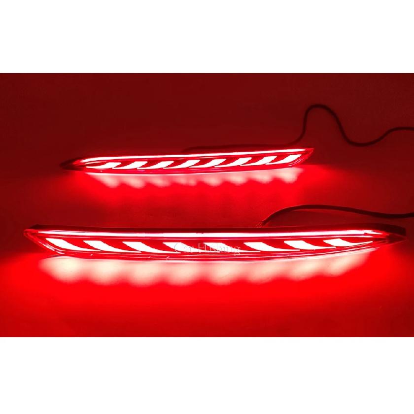 For Geely Coolray Proton X50 2018 2019 2020 2021 LED Rear Bumper Reflector Light Car Turn Signal Tail Light Brake Warning Lamp