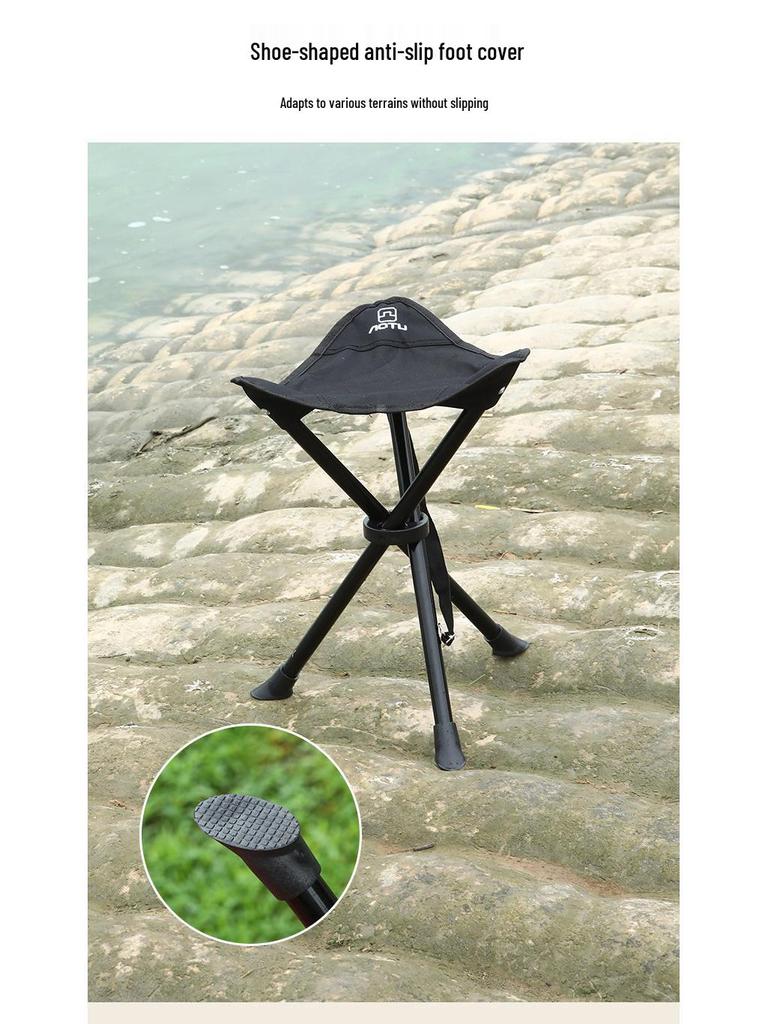 Portable Ultra-Light Camping Chair: Outdoor Folding Stool for Art, Fishing, and Travel