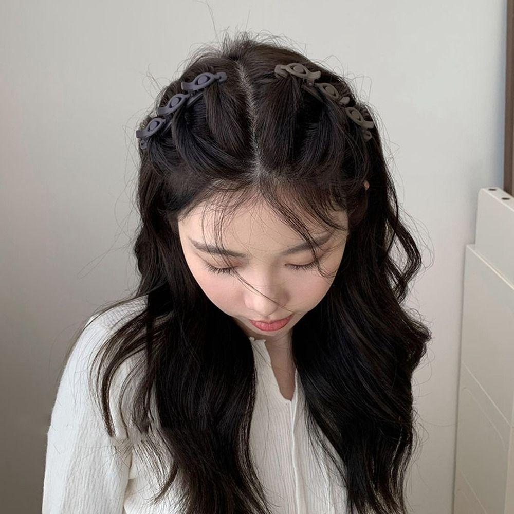 Korean Style Duckbill Clip Plastic Bangs Clip Sweet Braided Hair Clip  Daily