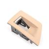 51417225891: Left Rear Door Glass Switch Trim for BMW F10 523/525 (Beige)