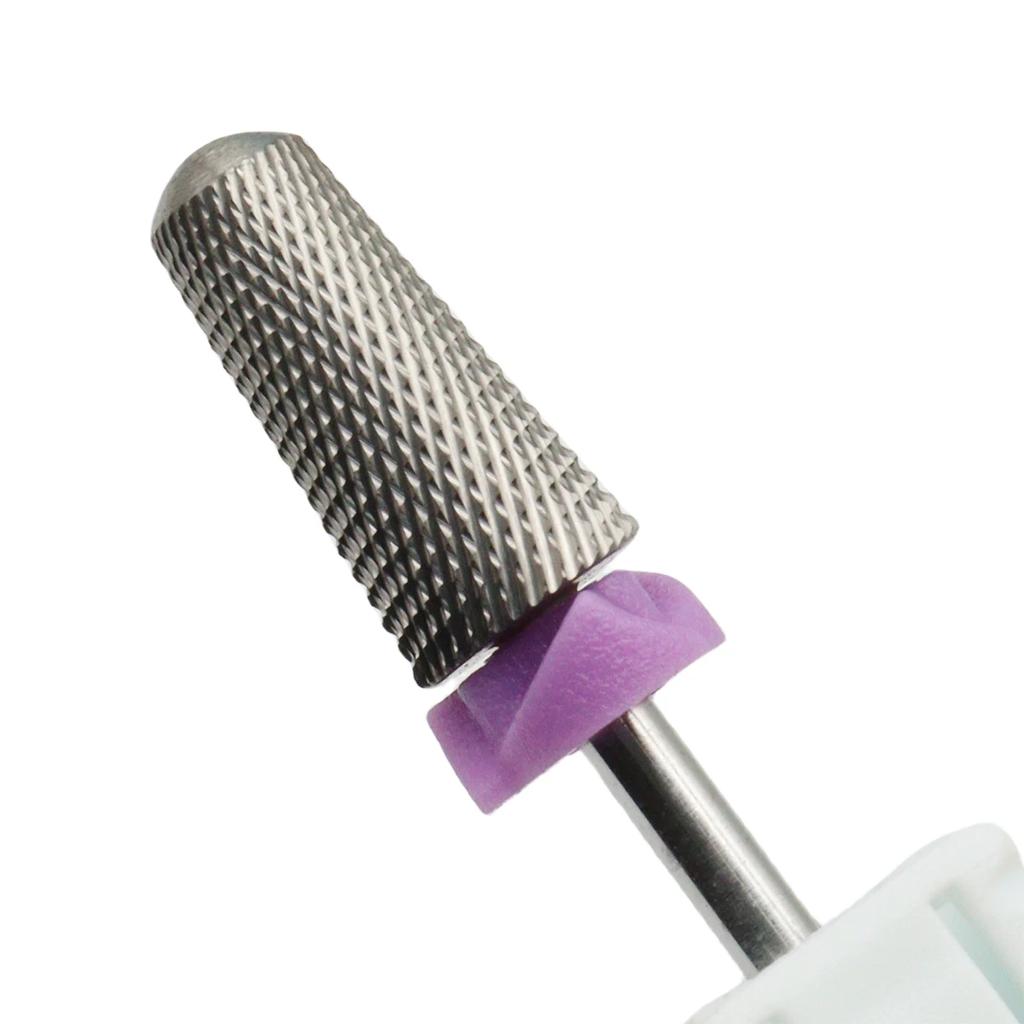 Cone Round Cross Teeth Carbide Nail Drill Bit Electric Manicure Drills Milling Cutter Burr Apparatus Nail Files Bits