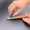 Leather Article Scissor Polishing Tool Leather Set Honing Strop Knife Cutter Cowhide Strop Polish Belt Grinding Sharpening Wax