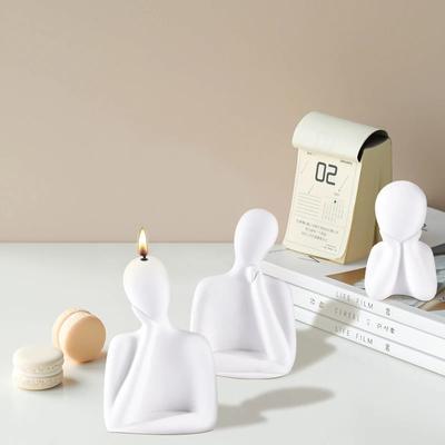 Family Candle Silicone Mold DIY Aromatherapy Candle Portrait Mold Human Handmade Soap Gypsum Decoration Mold
