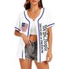 Children's Casual Cartoon Print Short-sleeved Baseball Jerseys Children's Sportswear Top