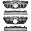 For Mercedes R172 SLK 2011-2015 Front Bumper Grille Mesh Diamond GT Style ABS Plastic Car Styling Tuning Accessories
