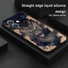 Japanese Dragon Popular Art Phone Case For iPhone 17 16 15 14 13 12 11 X XR XS 8 Plus Mini Pro Max Soft black Shockproof Cover