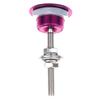 1Pcs 30/32Mm Car Push Button Bonnet Hood Pin Quick Release Latch Lock Clip Kit Aluminum Engine Exterior Parts Universal