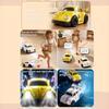 Remote Control Car Toy 3 Modes Smart Sensor Escaping Following Beetle Car Toddlers Boys Educational RC Drift Stunt Car Toy with Sound Light