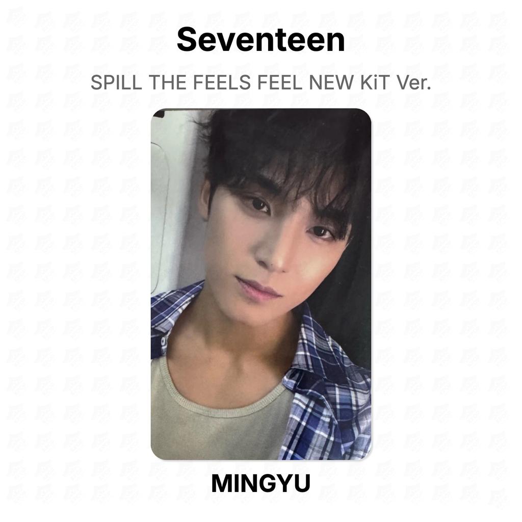 Seventeen SPILL THE FEELS FEEL NEW KiT Ver. Official Photocard