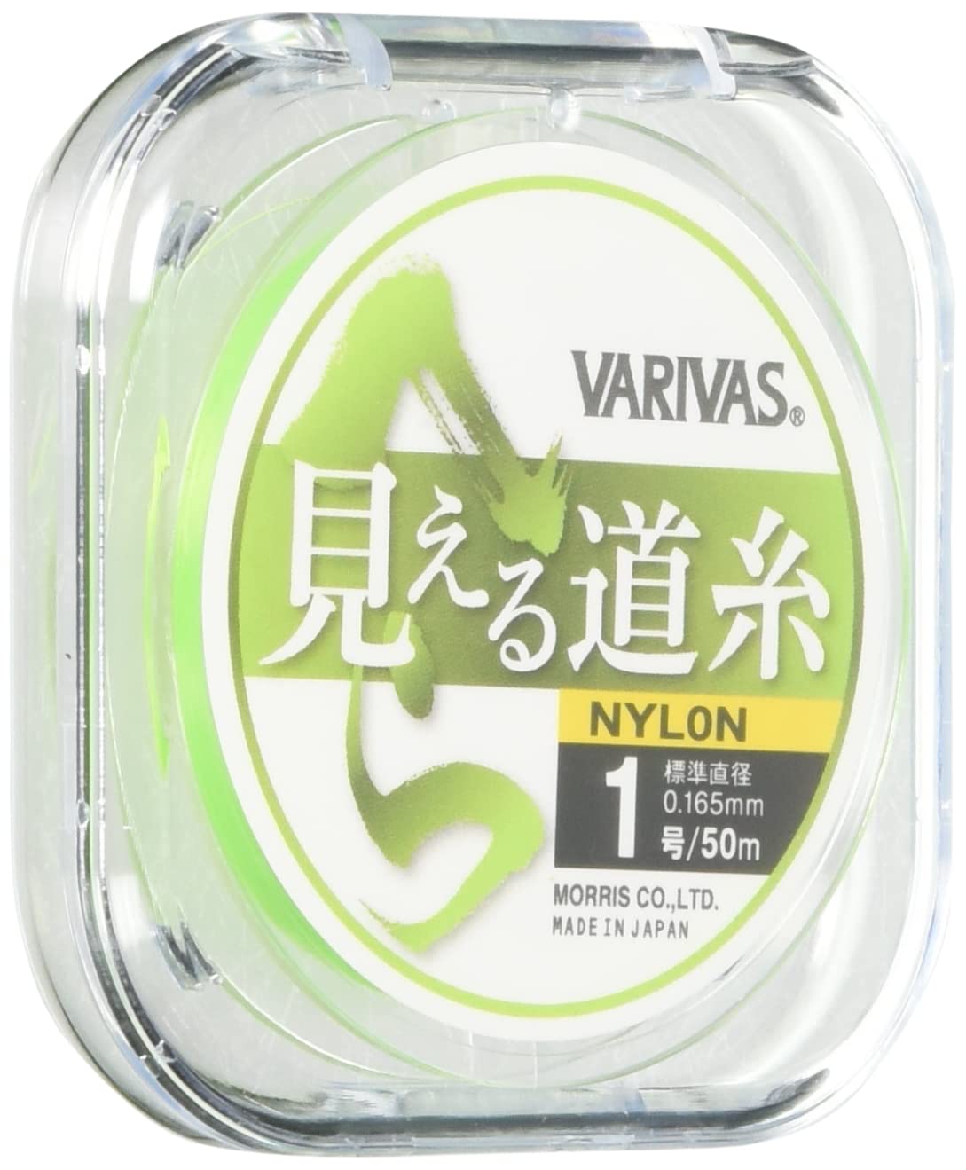 

VARIVAS Nylon Line, Bream, Visible Main Line, 50m, 1.0, Flash Green