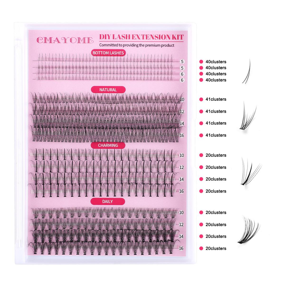 

5-16 мм D Curl Lashes Накладные ресницы Инструменты для макияжа Натуральные длинные густые объемные ресницы Красота Пушистые ресницы
