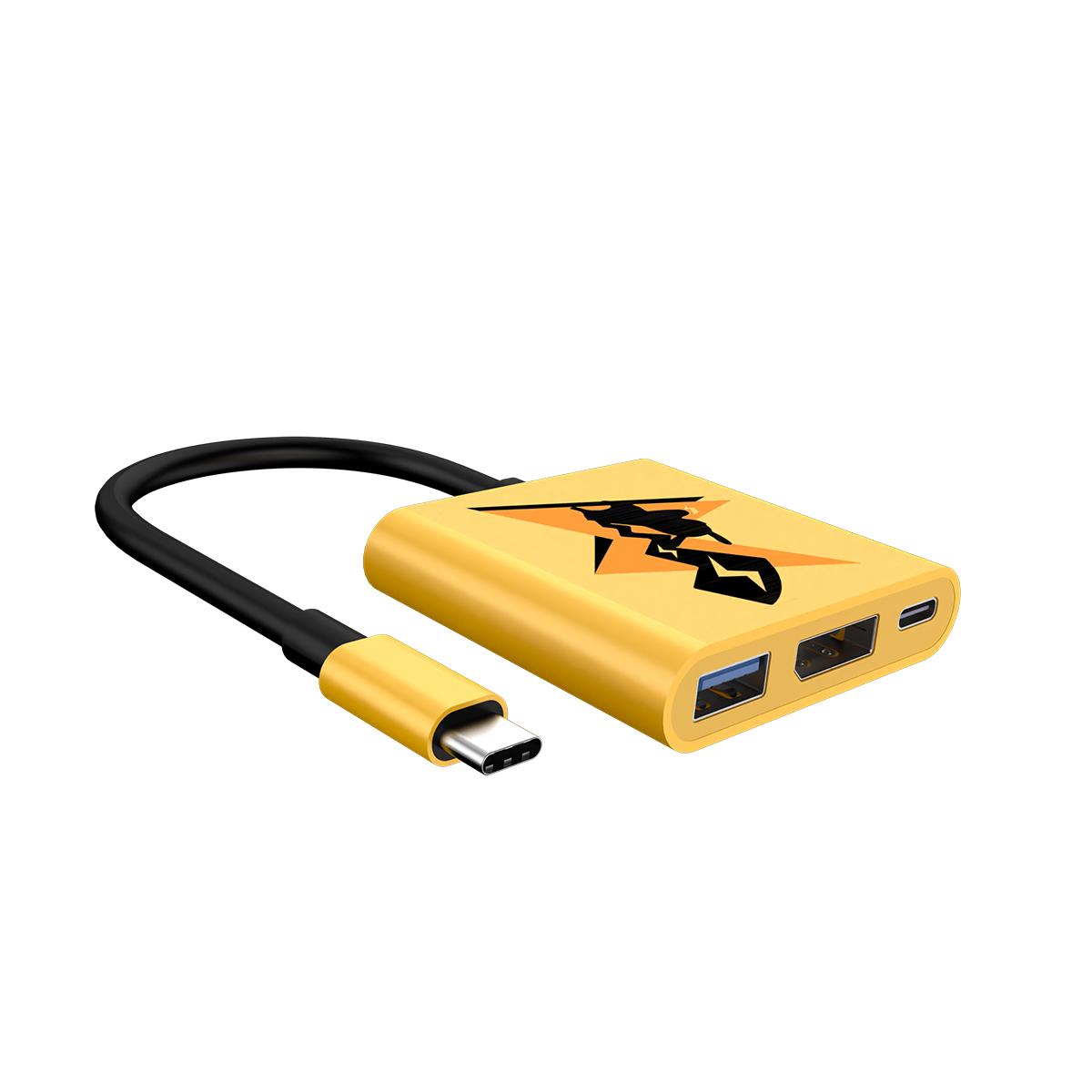 

USB-C to DisplayPort Splitter Adapter(4K@144Hz) Type C Displayport Hub with PD100W,USB2.0 for Switch/OLED IPHONE16/15 Dell XPS