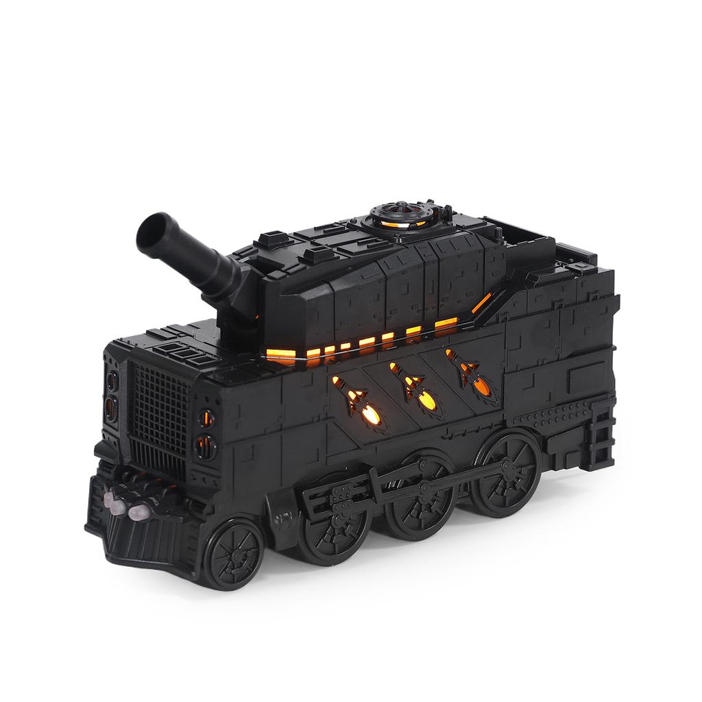 Ship Train Shape Ultrasonic Air Humidifier Jellyfish Spray Essential Oil Aroma Diffuser Remote Control With Colourful Lighting