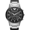 Renato Black Metal Silver Men's Quartz Chronograph AR2460 Watch