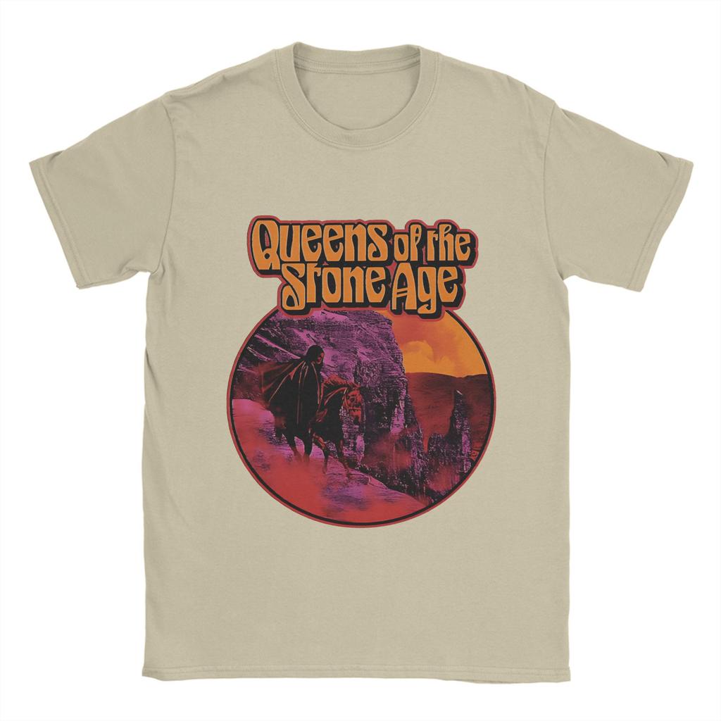 Stone Age Humor Queen Unisexs Printed TShirt Short Sleeve Shirt Printed Clothing for Streetwear