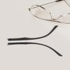 1Pair Universal Eyeglass Temple Legs Tr90 Material Lightweight Resilient Replacement for Frame Repair Comfort Fit Sunglass