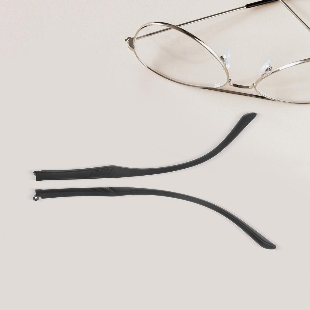 1Pair Universal Eyeglass Temple Legs Tr90 Material Lightweight Resilient Replacement for Frame Repair Comfort Fit Sunglass