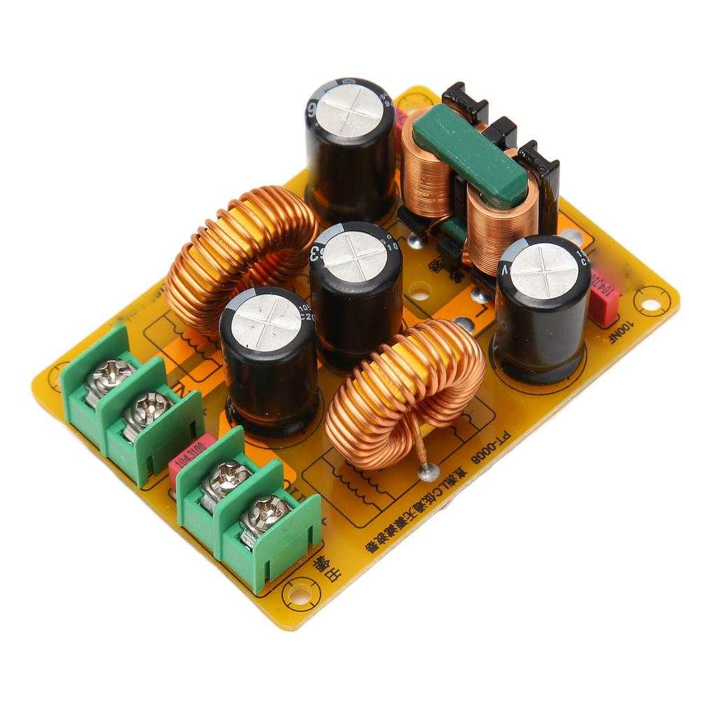 DC LC Filter 50V 10A Electromagnetic Interference Double Sided FR4 Low Pass Filter for Vehicle