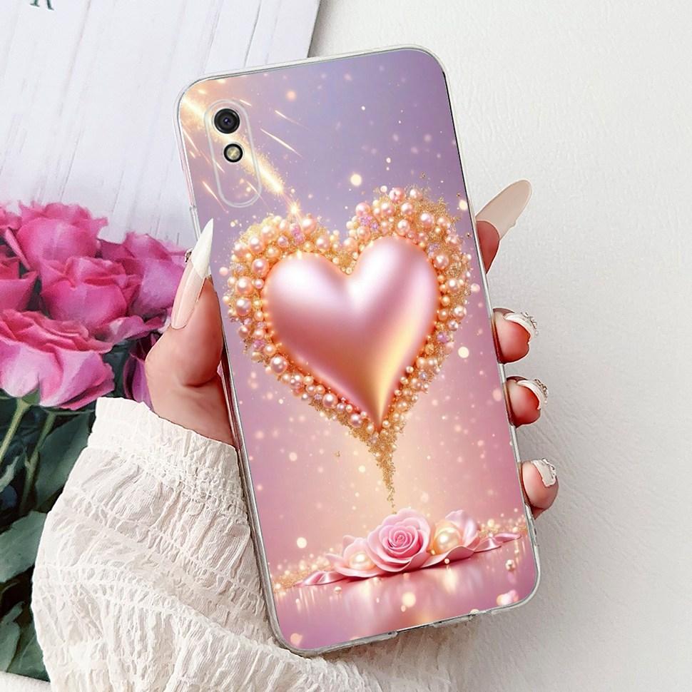For Xiaomi Redmi 9A Case Redmi 9AT Soft Silicone TPU Cute Fashion Phone Cases For Xiaomi Redmi 9A T 9AT Redmi9A Back Cover Shell