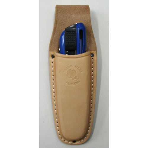 Kozuchi Tanned Leather Cutter Case, Embossed, SI-20