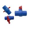 1Pc 1/2"~2" PVC Pipe Socket Ball Valve Aquarium Fish Tank Connectors Fittings Garden Irrigation System Adapter PVC Ball Valve