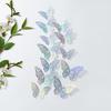 3D Butterfly Wall Stickers: Elegant Self-Adhesive Decorations for Home, Weddings, and Festivals