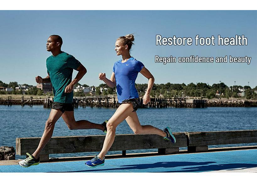 Sport Insole for Flat Feet: Corrects Arch Collapse, Bow Legs, Eversion, and Supports High Arches.