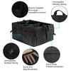 Big Capacity Collapsible Car Storage Box Trunk Cargo Case Repair Tools Holder Auto Organizer Automotive Accessories Universal