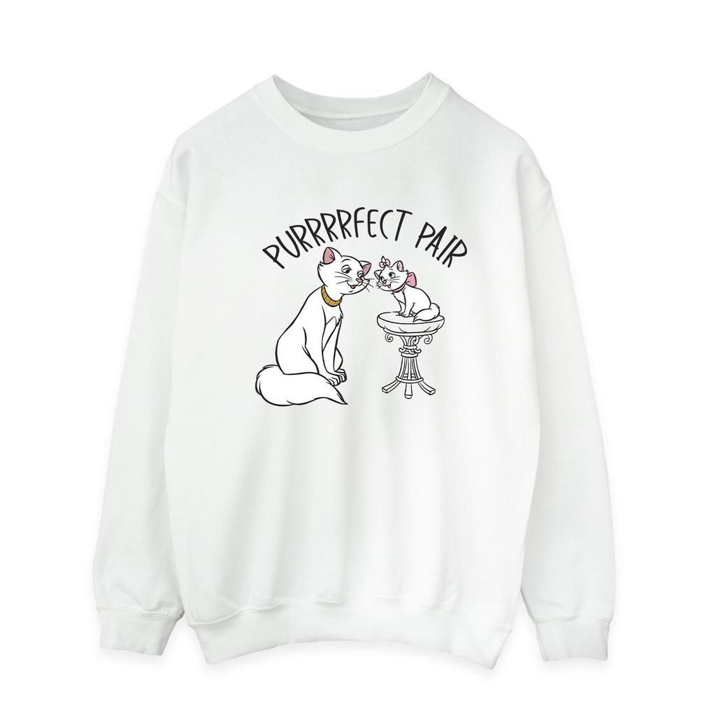 Disney Mens The Aristocats Purrfect Pair Sweatshirt