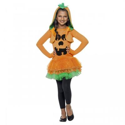 Girls Pumpkin Tutu Costume Set