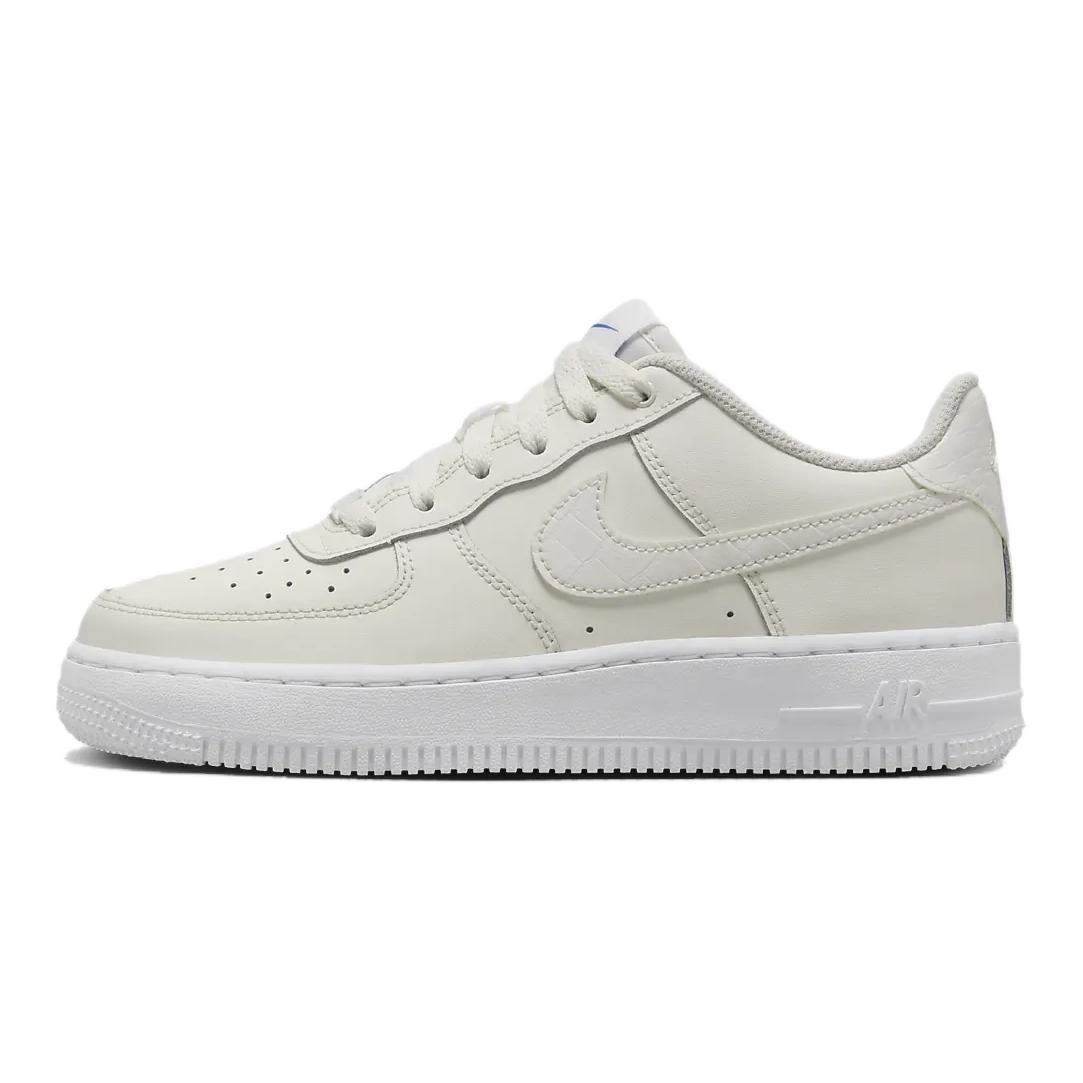 (GS) Nike Air Force 1 LV8 Sail White Black Kids FV7725-100 EU 38