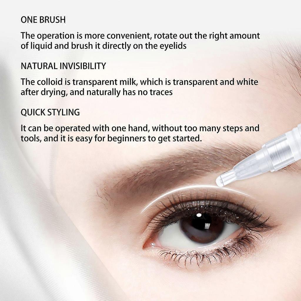 Double Eyelid Shaping Cream Long-lasting Waterproof Eye Cream Quick-drying Big Eyes Natural Invisible Cream 5ml