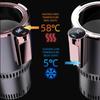 Stainless Steel Portable Car Cooling Cup For Cola Drinks Usb Heating Car Coffee Mug Thermos Cup Electric Beverage Cooler Temperature Display 24V
