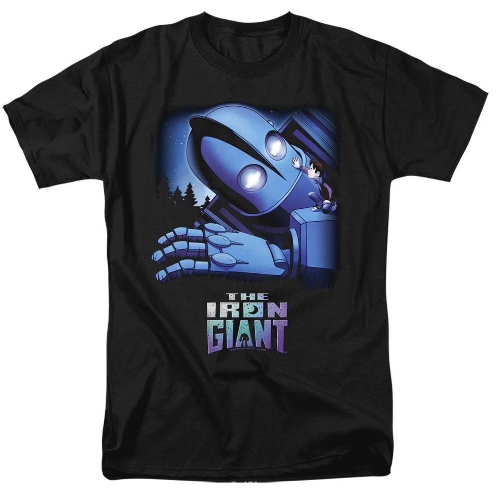 The Iron Giant - Giant And Hogarth -  Unisex Short Sleeve Children s T-shirt - Black 150