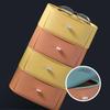 Desktop Storage Box Drawers Collapsible Large Capacity PP Stackable Desktop Storage Boxes for Bathroom
