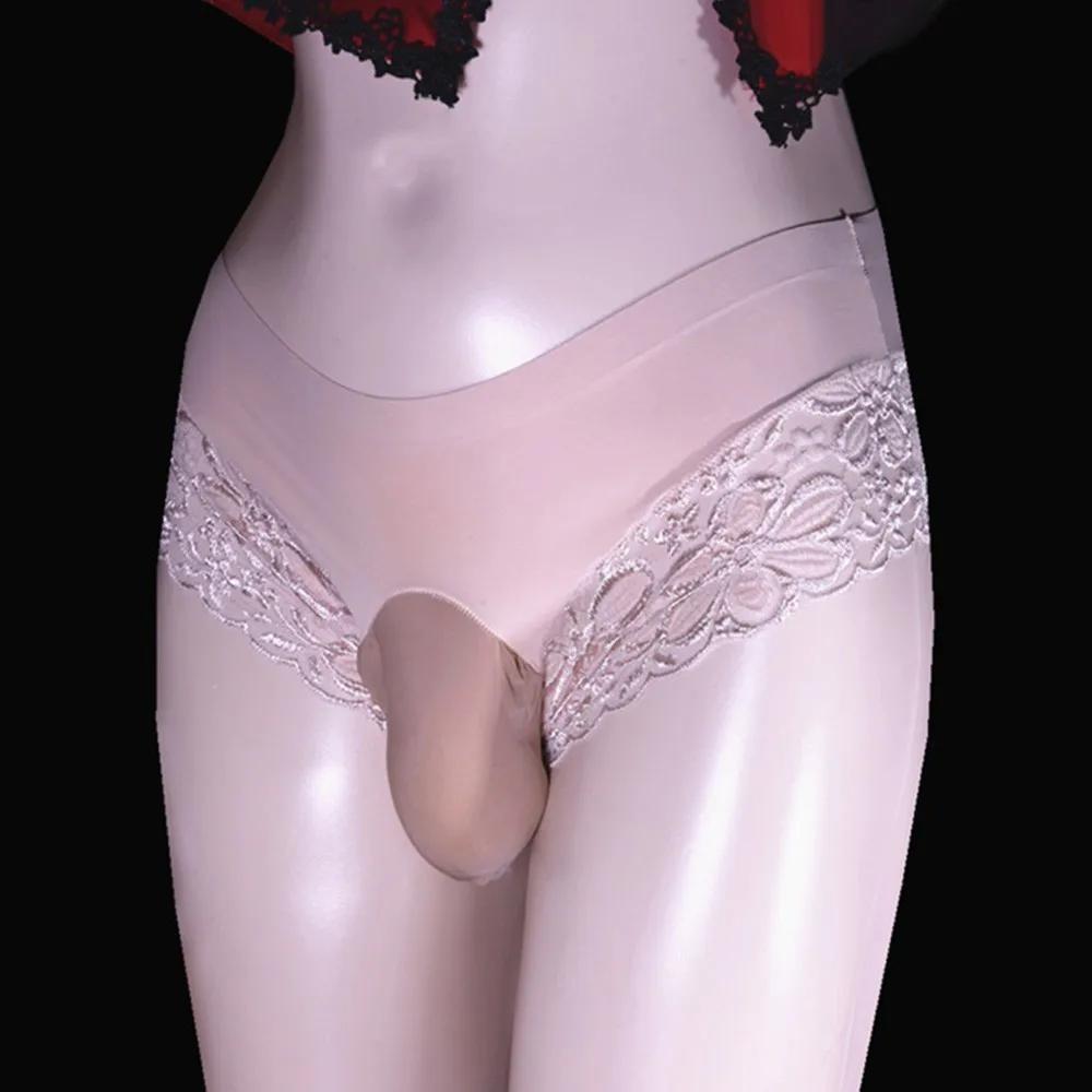 Man Panties Sexy Underwear Men Cuecas Cueca Masculina Sissy Lace Thong Enhance Pouch Bikini Briefs Pants gays underwear