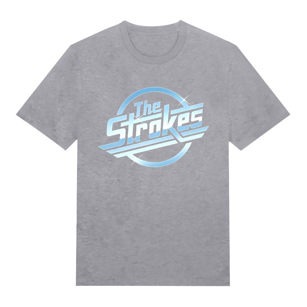 The Strokes Rock Band Logo T Shirts The Strokes Merch T-shirts Vintage Graphic Print Clothes Unisex Pure Cotton Short Sleeve Tees Anime T-shirt