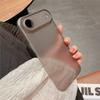 Custodia Ultra Sottile Opaca Trasparente di Lusso per iPhone Air 17 Air 17 Pro Max Cover Protettiva Rigida in PC Amica della Pelle Antiurto