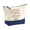 Makeup Bag - PLANETEE - Anne-Laure Also Great - Large Size - Cotton - HD Printing