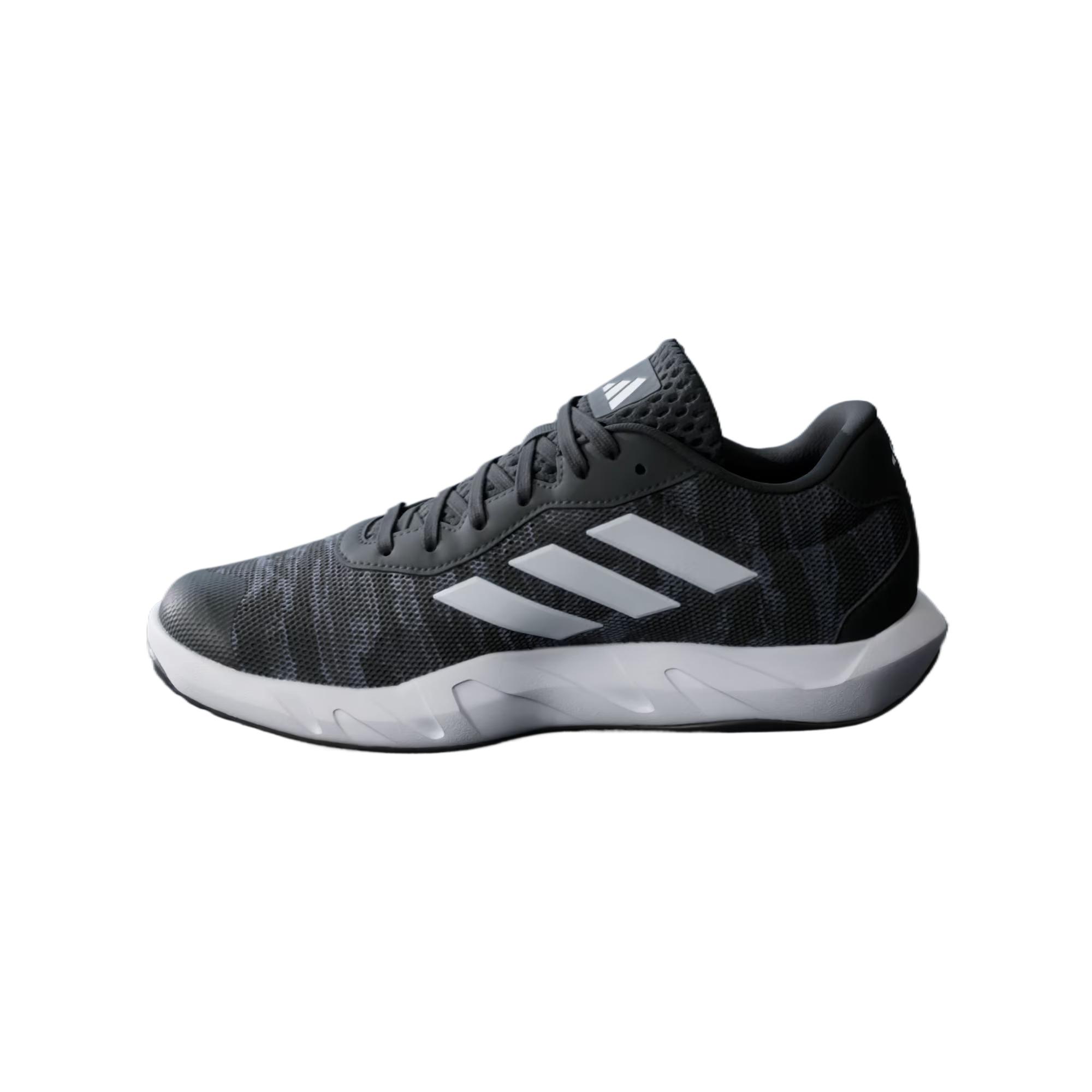 

Adidas AMPLIMOVE VERSATILE Low Top Training Shoes Men s Gray White Black Sneakers IH5269 40