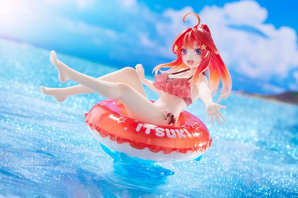 Movie The Quintessential Quintuplets Aqua Float Girls Figure Satsuki Nakano 10cm 1 type in total Approx.