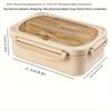 Lunch Box Portable Compartment Bento Lunchbox Children School Outdoor Camping Picnic Food Storage Container Home Kitchen Supplie