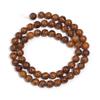 1 Strand 4/6/8/10mm Natural Stone Beads Golden Silk Jade Round Loose Beads For Jewelry Making DIY Bracelets Necklace Accessories