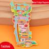 2025 Taizhou City Metal Refrigerator Magnet - Creative Cultural Souvenir