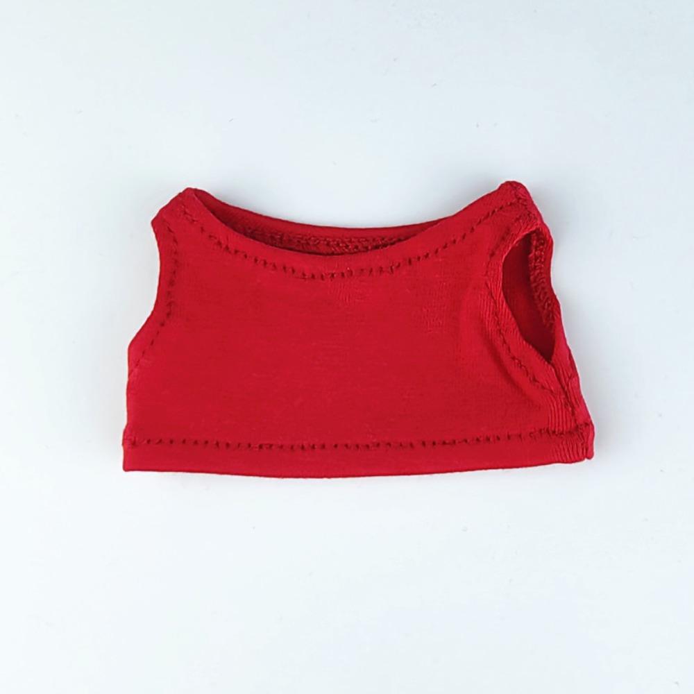 Casual Doll Clothes for 10/15/20cm Idol Doll Vest Doll Clothes Outfit T-shirt  10/15/20cm Doll