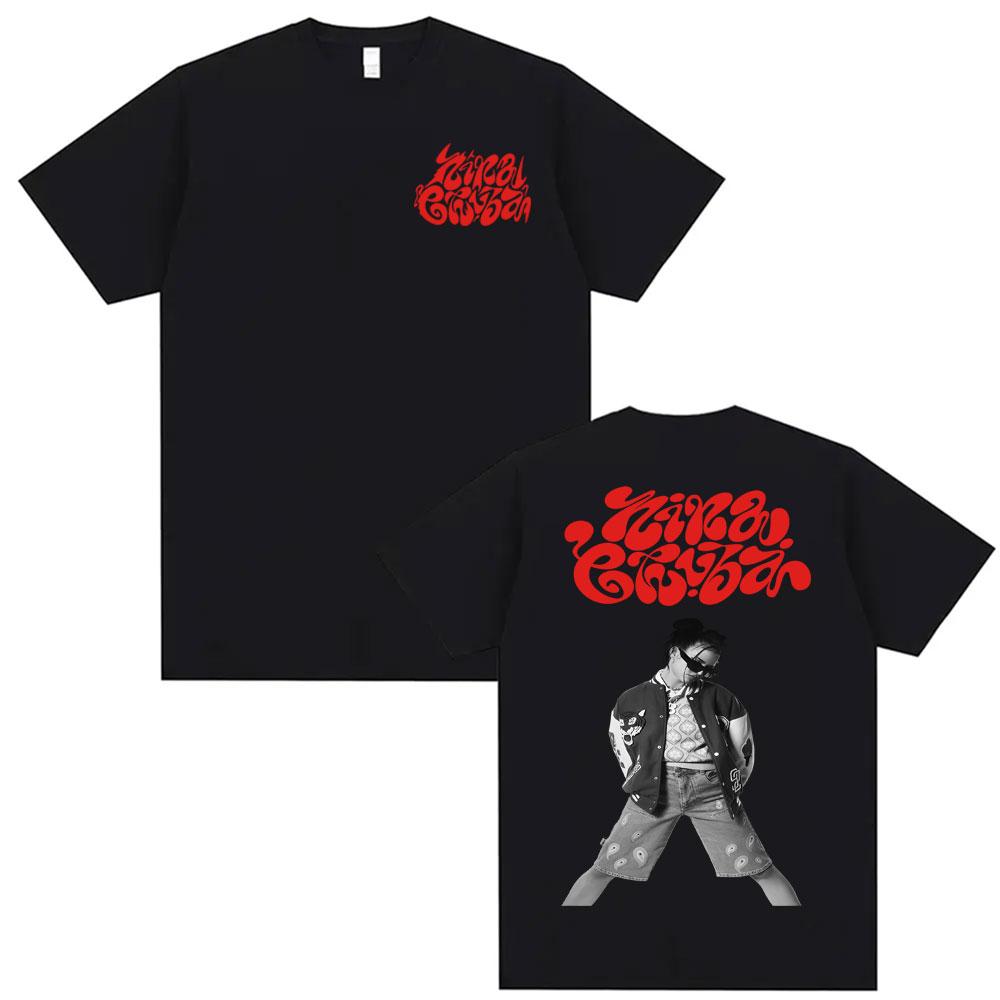 

Singer Nina Chuba 2026 Glas Tour Concert Tshirts Men Women Clothing Harajuku Fashion T Shirts Summer Tops 100 Cotton T Shirt 5XL різнокольоровий