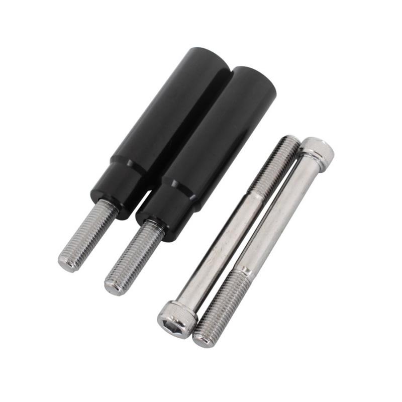 2 Sets Motorcycle Gps Steering Rack Expander For Kawasaki Ninja 6501000 Ninja Support H2Sx Z1000Sx Gtr1400 Black