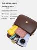 2025 New Women's Versatile Genuine Leather Crossbody Bag - Fashionable Vegetable-Tanned Cowhide Underarm Bag for Moms